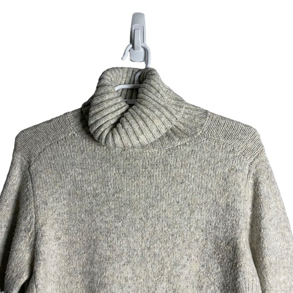 Line Women's Gray Marled Soft Knit Turtleneck Sweater - Picture 2 of 8